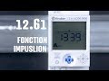 Horloge finder 1261  programmation manuelle de la fonction impulsion