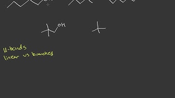 Organic chemistry - Ranking boiling point