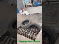 Heavy Duty Double Shaft Shredder Eat Tires Effortlessly | Tire Recycling Machine