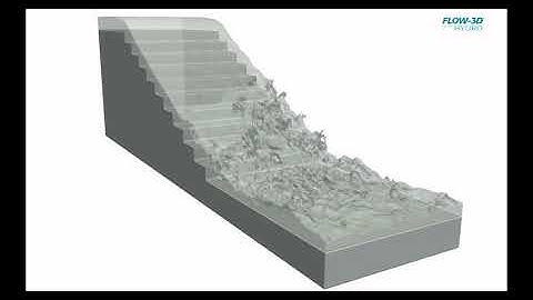 Staircase Spillway | FLOW-3D HYDRO