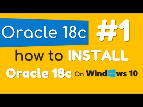 How to Install Oracle Database 18c on Windows 10 by Manish Sharma