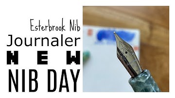 Esterbrook Journaler Nib * Custom Nib Studio * First Impressions