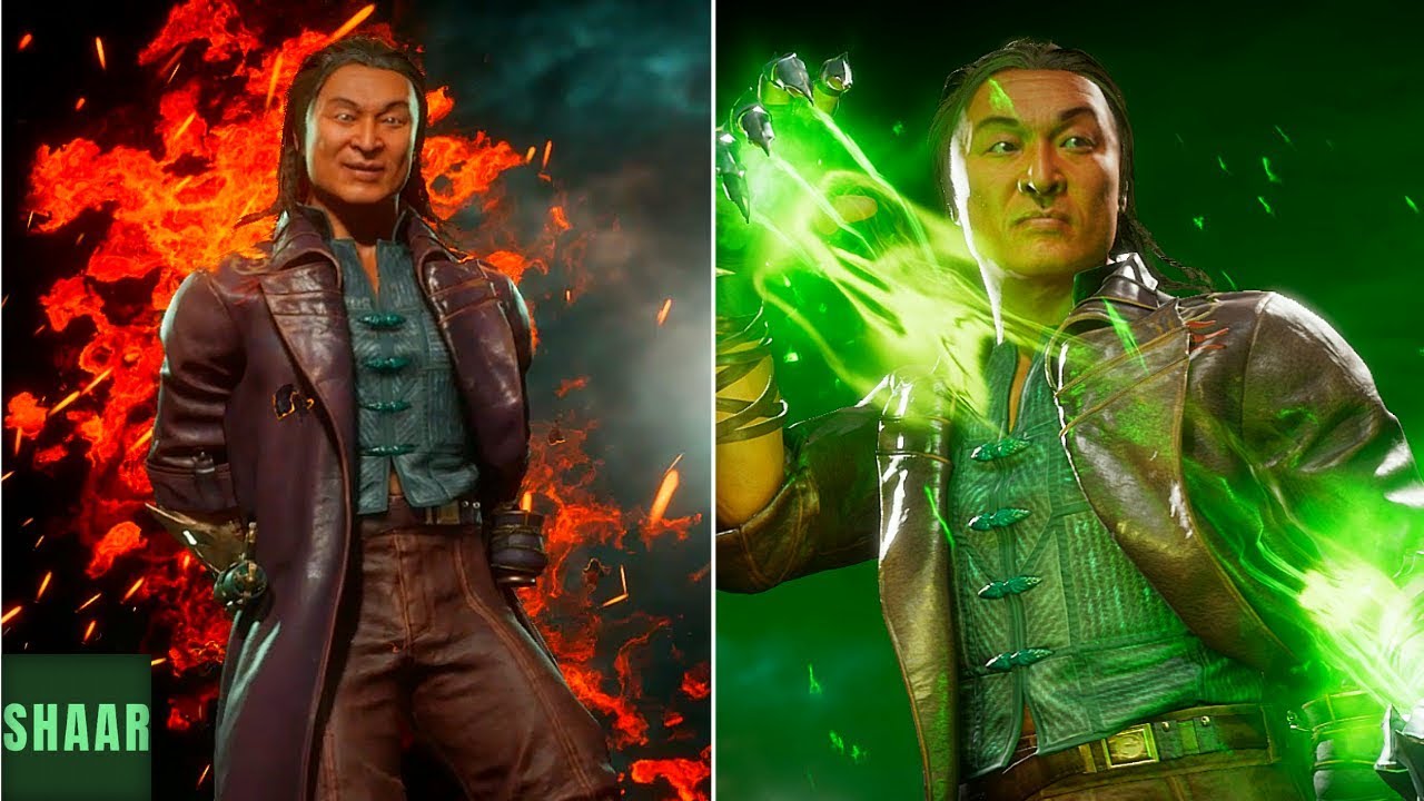 Mortal Kombat 11 - Shang Tsung All Skins, Intros & Victory Poses (4K 60FPS)  