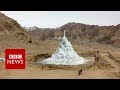 Can ice stupas solve the water crisis in the himalayan desert   bbc news