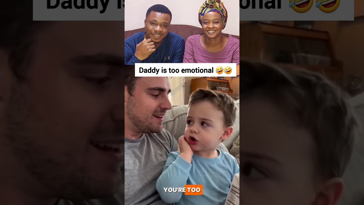Daddy is too emotional 🤣🤣🤣 #ukreels #usareels #funnyreels #funnyvideo