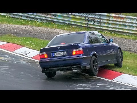 LUCK or SKILLS? You Decide! These Drivers Nearly Crashed on the Nürburgring!