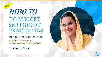 IGNOU Practicals - MCFTE004, MCFTE005, MCFTE006 - Practical 1 Review of an Organisation