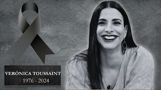 FAMOSOS DESPIDEN A VERONICA TOUSSAINT TRAS ENTERARSE DE SU PARTIDA #verónicatoussaint