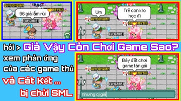 Thử thách Hỏi các game thủ GIÀ VẬY CÒN CHƠI GAME SAO? xem phản ứng như nào và cái kết | Avatar 2D