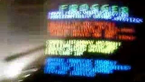 1981 Frogger Tabletop Cocktail Video Arcade Game on eBay