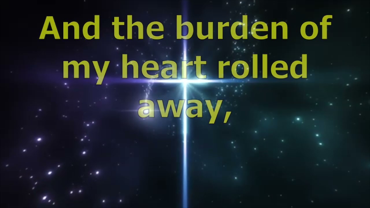 At The Cross by Isaac Watts & Ralph E  Hudson IM LRG