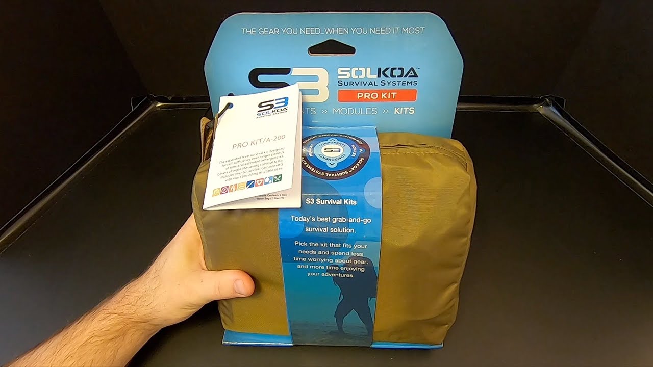 Комплект для выживания SOLKOA Pro