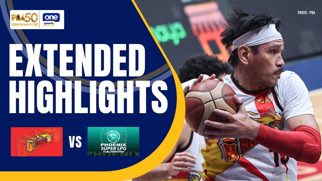 PHOENIX vs SAN MIGUEL | EXTENDED HIGHLIGHTS | PBA SEASON 50 COMMISSIONER’S CUP