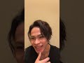 2023 02 14 火 第1回 第2回 上田竜也 KAT TUN Instagram LIVE 初めてのインスタライブ