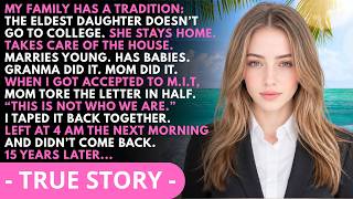 My Mom Tore My MIT Letter at 18 — 15 Years Later I Funded My Niece's College... | Dahlia Stories
