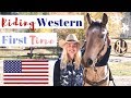 FIRST TIME RIDING WESTERN EVER! | This Esme