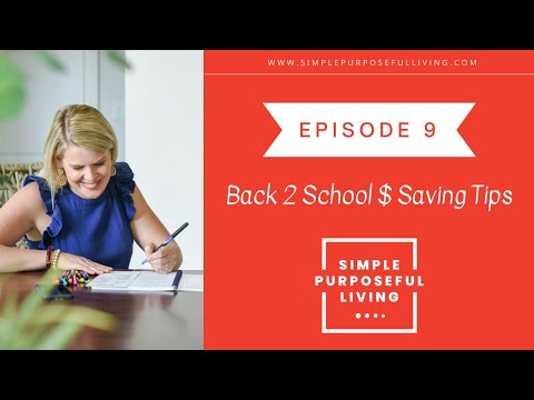 5 Back To School Money Saving Tips