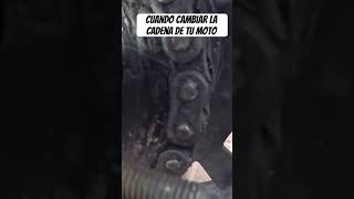 ¿Cuando debes cambiar la cadena de tu moto? #rodandopormexico #trk502x #motorcycle