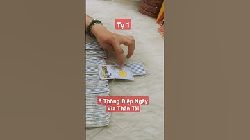 #Tụ1💥 3 Thông Điệp Vào Ngày Vía Thần Tài 💵🍀 ? #tarot #mstarot #lucky #luckily #happy #money #rich