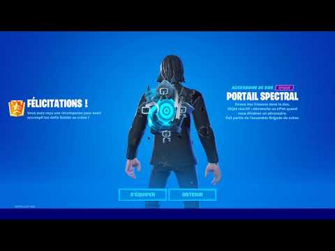 Comment débloquer le sac à dos portail spectral sur fortnite battle royale !