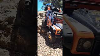 Traxxas Trx4 Defender &amp; F150 #4x4rc #rc #traxxastrx4 #trx4defender #f150 @Traxxas #scalerc#carrc