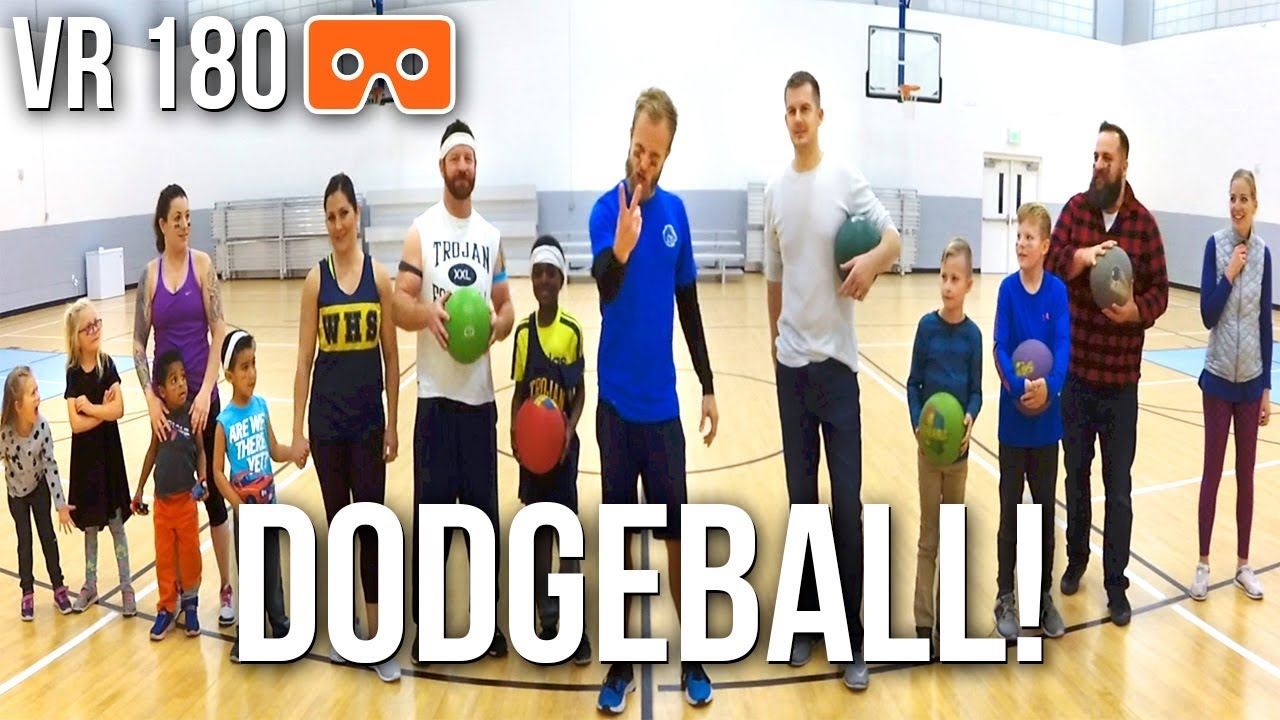 FAMILY DODGEBALL in Virtual Reality 180!!!