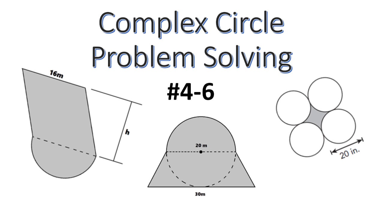 Circle Problem Solving Part 2 - YouTube