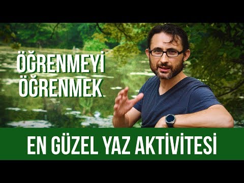 Yazın yapılabilecek en güzel aktivite: Öğrenmeyi Öğrenmek