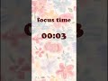 Soft Floral Study Session 🌷 2 Hours of Focus #studywithme #pomodoro#animation #studytimer