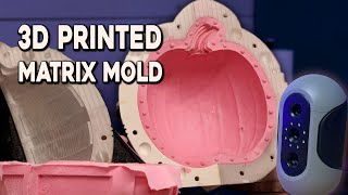 3D Printing a Matrix Mold with 3Dmakerpro Mole 3D Scanner