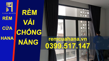 Rèm vải giá rẻ | Rèm vải phòng ngủ | Rèm Cửa Hana