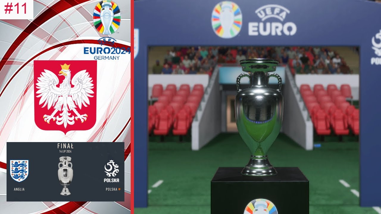 FINAŁ EURO 2024 POLSKA-ANGLIA - Kariera reprezentacją Polski RP FIFER MOD fifa 23 [#11]