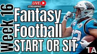 Week 16 Fantasy Football Advice | Start or Sit and Waiver Wire | 2020 Fantasy Football