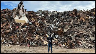 1 Tonne Scrap Yard Run \u0026 Street Scrapping - ASMR Metal Melting - BigStackD Bulk Bars - Golden Bronze