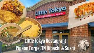 Little Tokyo Japanese Hibachi Grill & Sushi  Pigeon Forge TN Full Restaurant Review #Smokies 2023