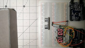 Afficher la valeur HC SR04 sur un affichage LED à 4 chiffres et 7 segments  avec un Arduino Uno