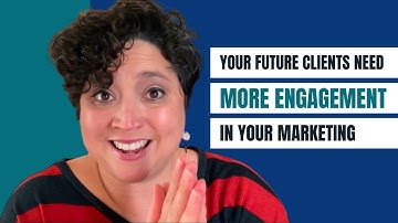 Build the know / like /trust factor with your future clients NOW