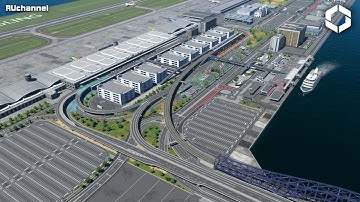 Building Realistic Airport Terminal & Harbor | Cities Skylines 2 | Qingling Island EP9