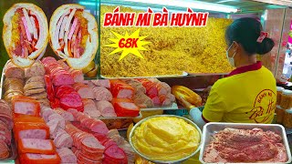 Xếp Hàng Ăn Bánh Mì Bà Huynh Nổi Tiếng Nhờ Loại Pate và Sốt Tươi Giá 68k ở Sài Gòn