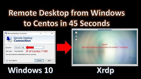 Remote Desktop two screen in three steps