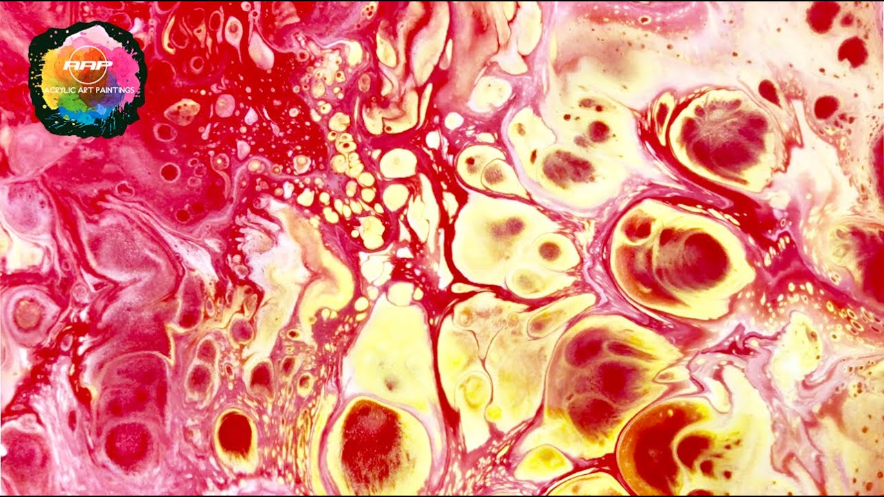 Testing Four Elmer’s Glue Types on Acrylic Art Pouring Fluid Art Techniques. Patty AAP. (214