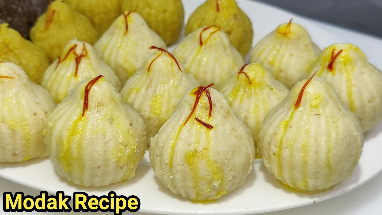 Ganesh Chaturthi Special Modak Recipe | मोदक बनाने की विधि | Modak Recipe | Mawa Modak | Chef Ashok
