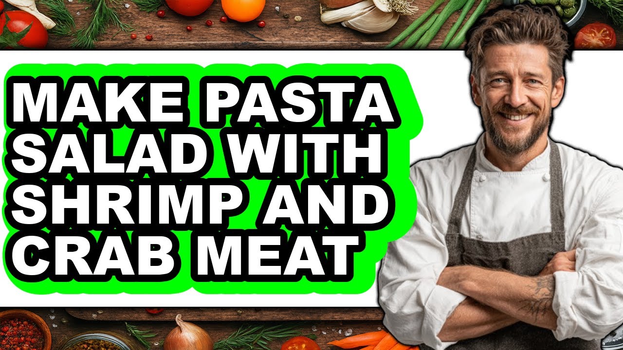 How To Make Pasta Salad With Shrimp And Crab Meat - Step By Step