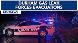 Gas leak prompts dozens of evacuations near South Roxboro Street in Durham