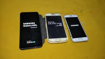 Samsung A50 vs Samsung Grand vs Samsung J2 reboot speed test