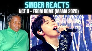 British Singer GRAMN Reacts to NCT U - From Home (Rearranged Vers)