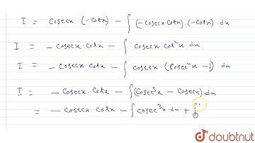 `int cosec^(3)x dx`