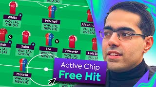 BEST GW34 FREE HIT TEAM! | BigManBakar's Double Gameweek 34 Picks! | Fantasy Premier League 2023/24