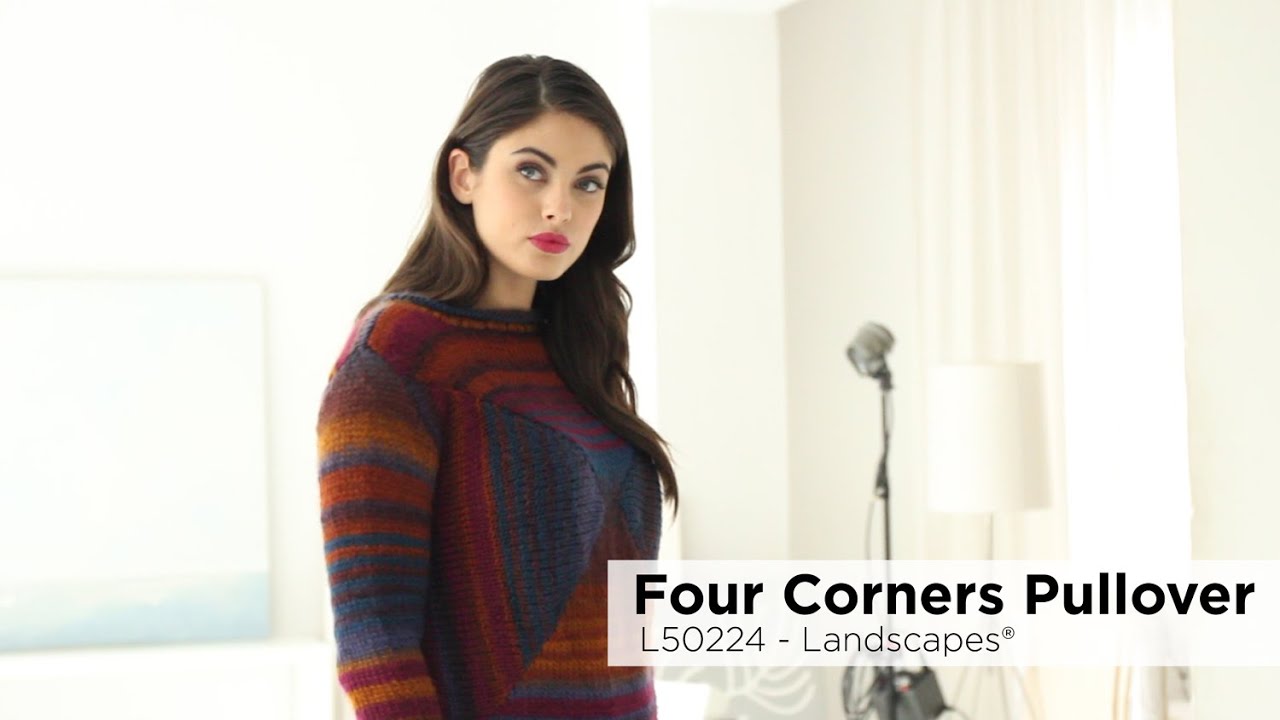 Four Corners Pullover made with Landscapes®