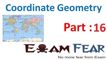Maths Coordinate Geometry part 16 (Examples) CBSE class 10 Mathematics X